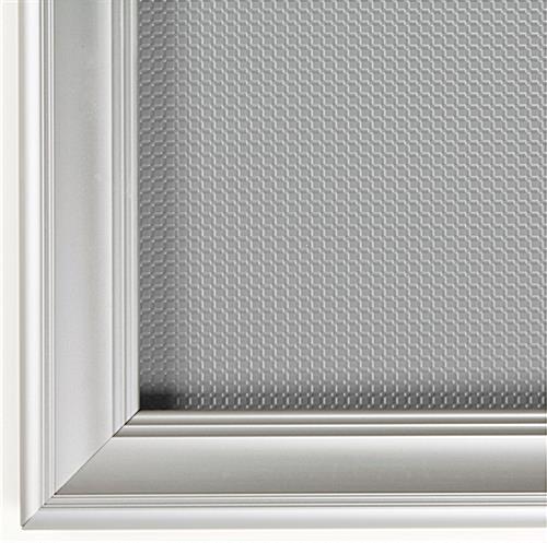 22 x 28 Poster Frame for Wall, Snap Open, 1.625" Profile -Silver - Image 2