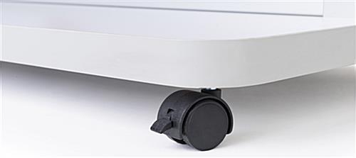 24 x 36”or 24 x 72 Poster Stand, Top Loading, Double Sided - Silver - Image 8