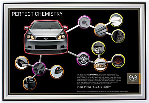 24 x 36 Poster Frame for Wall, Snap Open, Two-Toned - Black & Silver