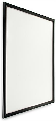 30 x 40 Outdoor Poster Frame for Wall, Snap Open, Locking - Black - Image 2