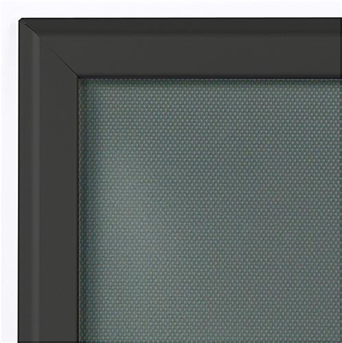 30 x 40 Poster Frame for Wall, Snap Open, 32mm Profile - Black - Image 3