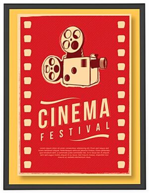 30 x 40 Poster Frame for Wall, Snap Open, 32mm Profile - Black