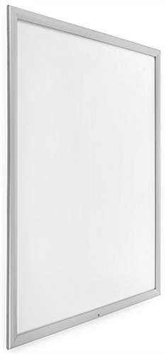 30 x 40 Snap Frame for Wall, Snap Open, Locking - Silver - Image 2