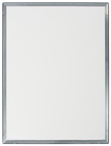 30 x 40 Snap Frame for Wall, Snap Open, Locking - Silver - Image 4