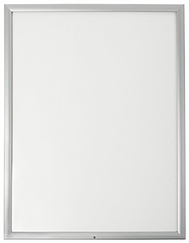 30 x 40 Snap Frame for Wall, Snap Open, Locking - Silver