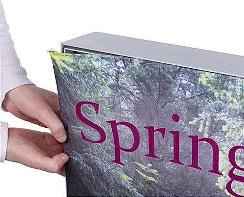 36” x 48” LED Light Box for Wall, SEG Graphics, Custom Printing - Silver - Image 6