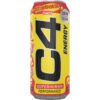 Cellucor C4 Energy Drink, Zero Sugar, Starburst Cherry, 16 fl oz, 12 ct