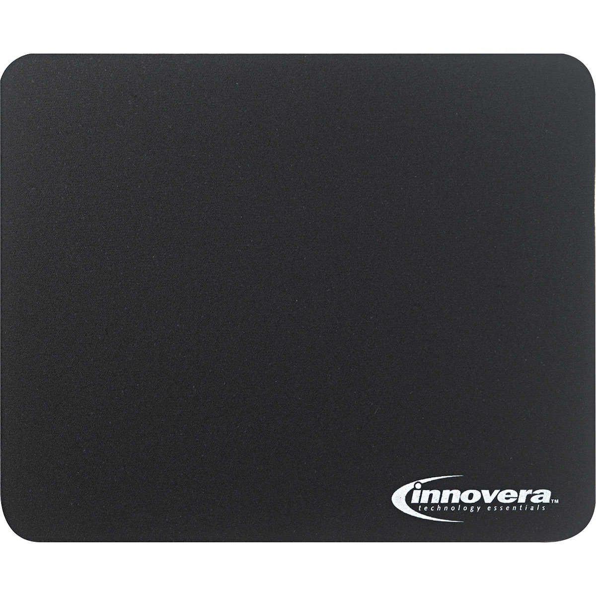 Innovera Natural Rubber Mouse Pad, Black