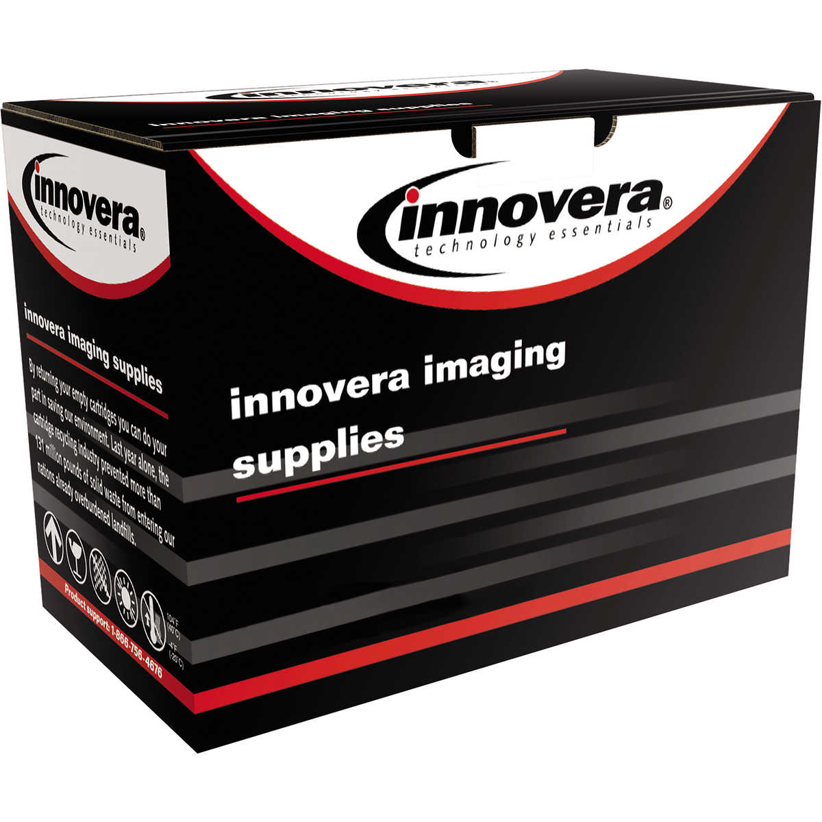 Innovera Remanufactured Dell 2330 High Yield Toner Cartridge, Black - Image 2