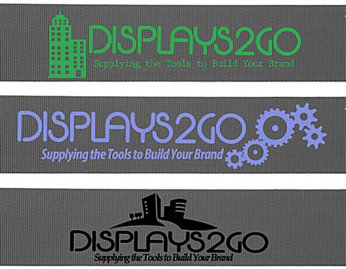 QueuePole.Economy 41.5" Black Stanchion Post, Gray Belt - 1 Color Printing - Image 8