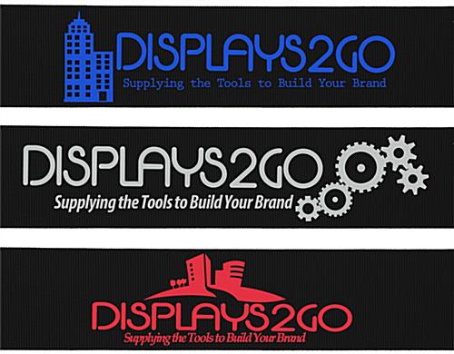 QueuePole.Economy 6.5' Custom Stanchion Belt w/ 1 Color Silkscreen Printing - Black - Image 6