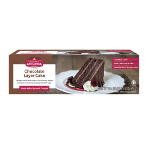 The Original Cakerie Chocolate Layer Cake, 34.4 oz