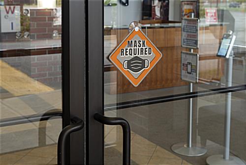 Window Signs w/ Custom Printing, Set of Four, 6" x 6", Suction Cups - Full Color - Image 3