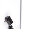 12 Watt Display Spotlight with Adjustable Clamp-on Base for Trade Show Use - Silver