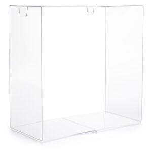 Acrylic Cube for Gridwall, 13.5 x 13.5 Display Space - Clear