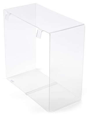 Acrylic Cube for Gridwall, 13.5 x 13.5 Display Space - Clear
