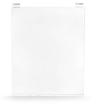 Acrylic T-Shirt Display for Gridwall, Top Loading - Clear