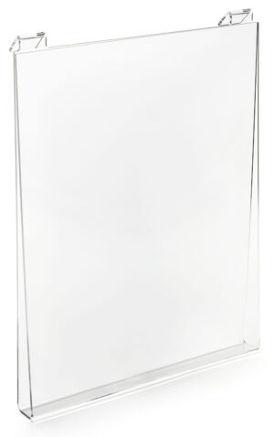 Acrylic T-Shirt Display for Gridwall, Top Loading - Clear