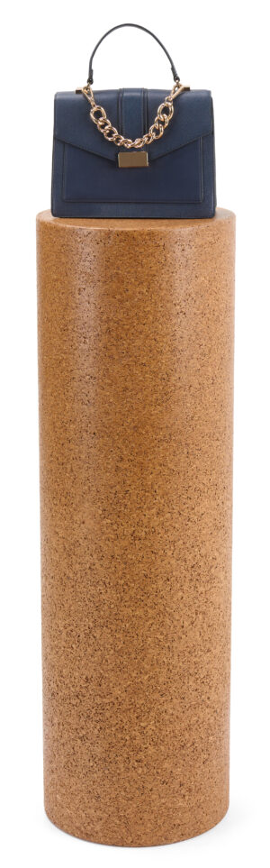 Cork Pedestal Display, Natural Cork, Eco-Friendly - Natural