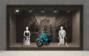 Female Full Body Mannequins w/ Glass Base, Sitting and Standing Poses - White