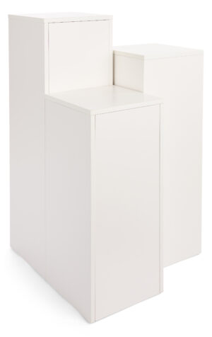 Floor Standing Pedestal Sets, 12.5" Square Top - Set of 3 or 4