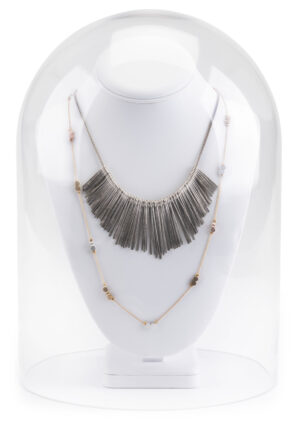 Glass Display Dome with Baseless Bottom - Clear