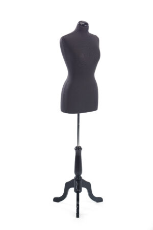 Headless Female Body Form Mannequin w/ Adjustable Stand and Pinnable Torso