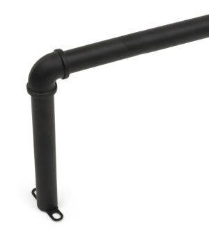 Pipeline Add-On Hang Bar with Faceouts & Included Hardware – Matte Black