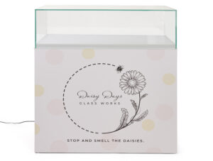 PSA Replacement Graphics for Horizontal LED Exhibit Showcase, Full Color Printing