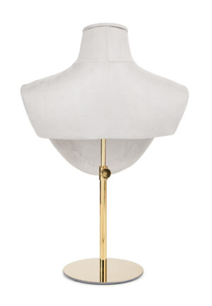 PU Foam Headless Mannequin Bust, Countertop - Multiple Colors