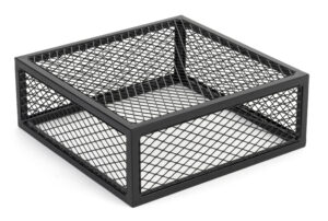 Retail Riser, 16” W x 16” D x 6” H, Iron Mesh - Black