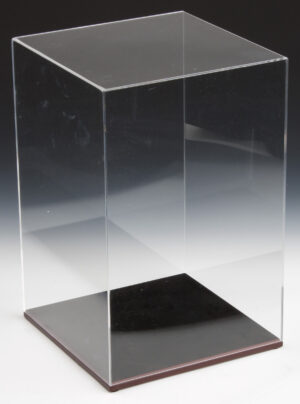 Sports Display Case w/ Lift-Off Acrylic Top & Mahogany Base