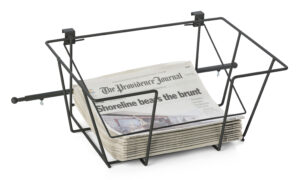 17.5 x 11.5 Wire Basket for Poster Floor Stands - Black