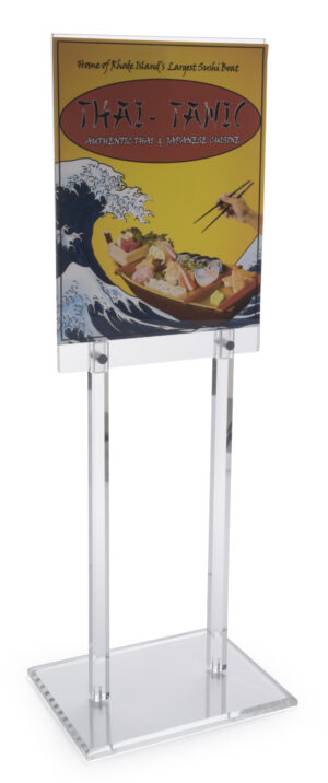 22 x 28 Poster Stand for Floor, Double Sided, 67