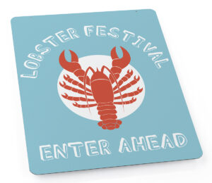 22 x 28 Replacement Sign for SWSS Series, 2-Sided UV Printing, Aluminum Composite