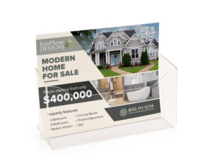 Acrylic Newspaper Display for Tabletop, 11