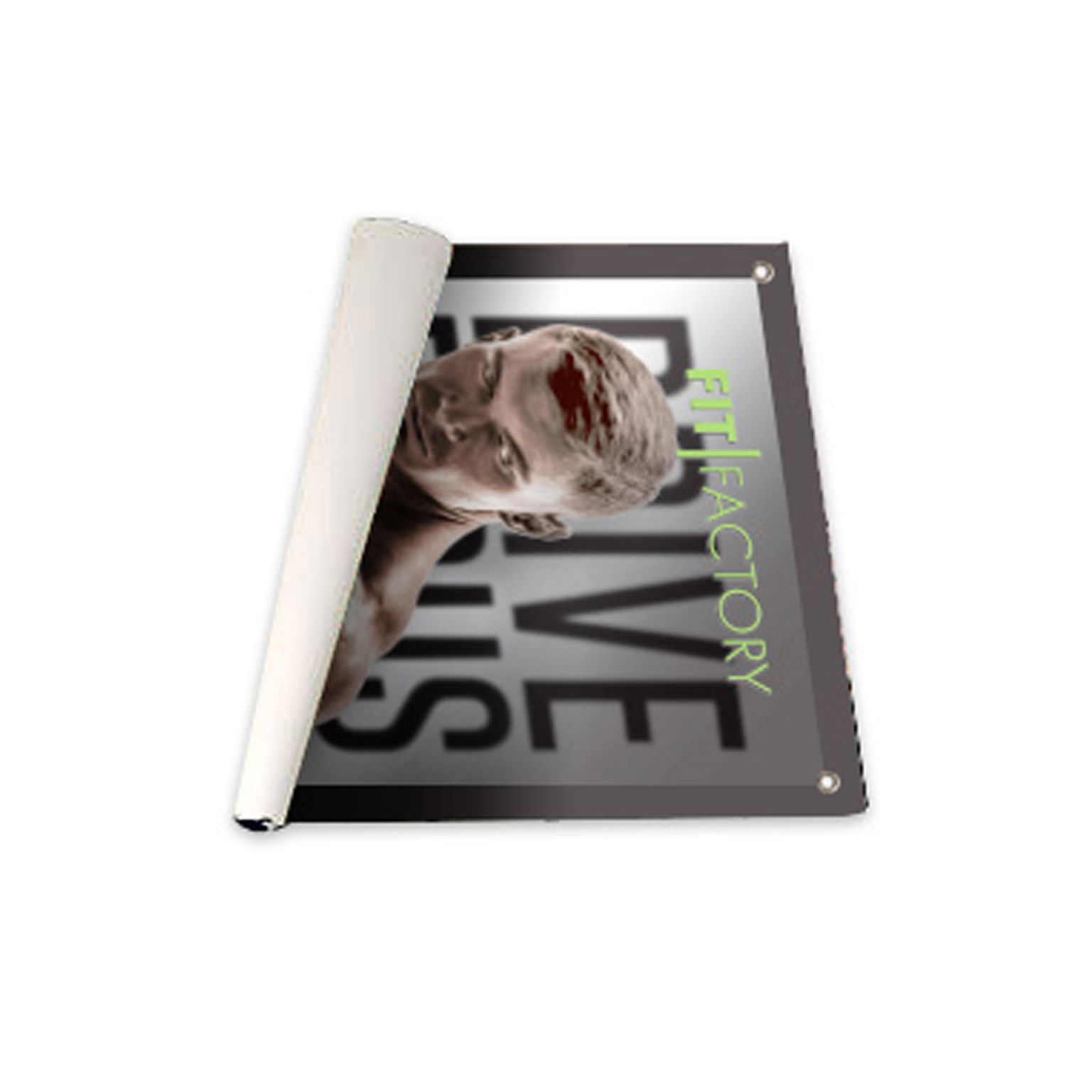 Banner Stand with Custom 24
