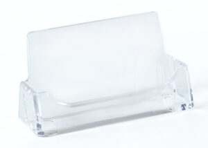 Business Card Holder | Small 1-Pocket Acrylic Design