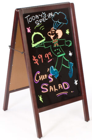 Chalkboard A-Frame | Double Sided Outdoor Menu Display