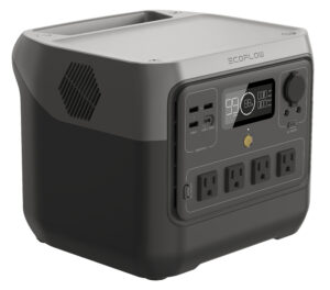 EcoFlow RIVER 2 Pro, Fast Charging, Lithium Iron Phosphate Battery - Gray