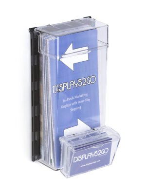 Outdoor Leaflet Dispenser | Wall Mounted with Hinged Lid