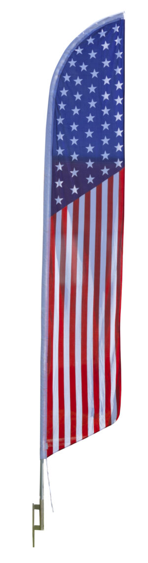 Patriotic Wave Banners | Flag Patterned Outdoor Flag