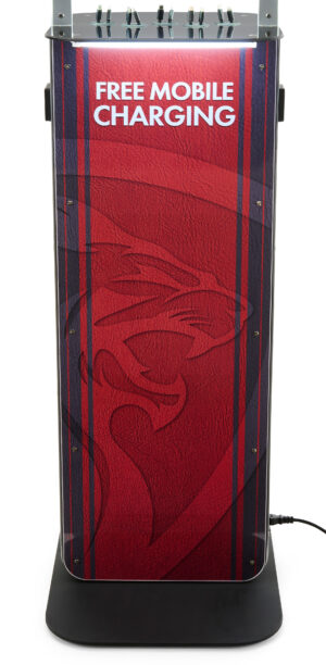 Replacement Base Graphic for CHRFLMIGCP Charging Kiosk