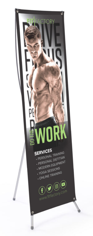 Replacement Graphics for XBNRSTSGPC Stand - Custom Printed