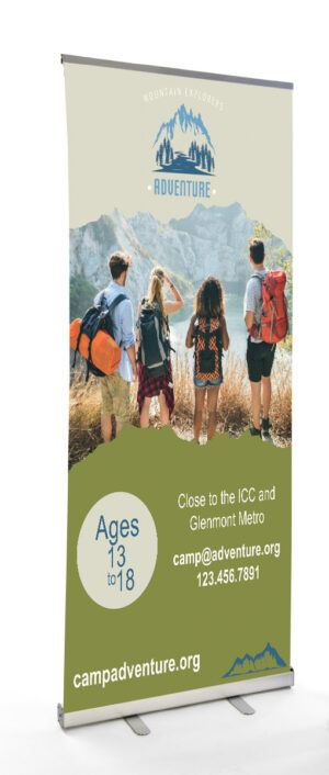 Roll Up Banner | Portable Custom Graphic Signage