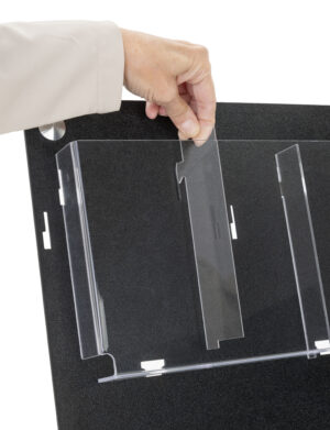 Single-Sided Custom Printed Header for 2RP Series Acrylic Literature Holders