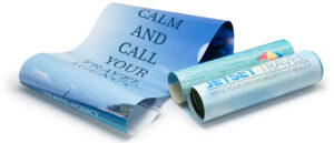 Totem Light Box Poster for TOT2366 Series with Two Custom Graphic Panels - Full Color