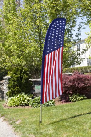 USA Feather Flag | Features Flag Design