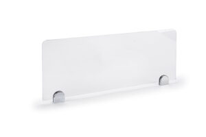 12 x 30 Divider Panel, Acrylic, Dry Erase, Permanent Mounting – Clear