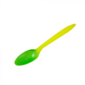 Yellow to Green Color Changing Medium Weight Plastic Spoon - 1 case (1000 piece)